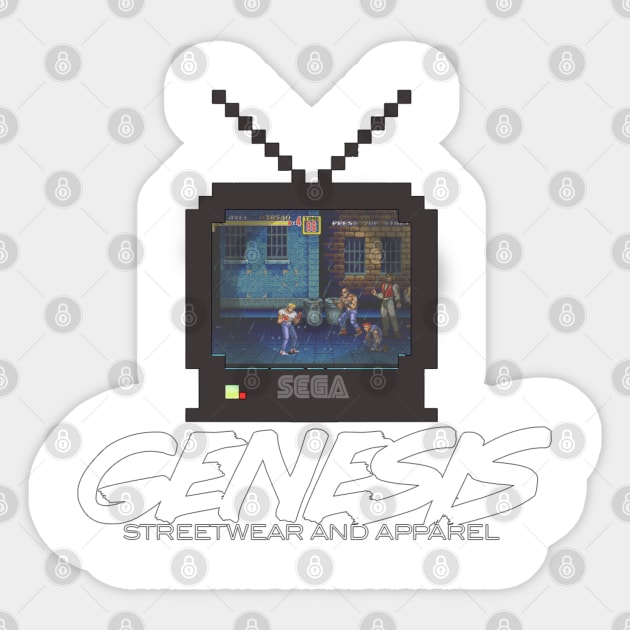 Genesis Streetwear - Consolation Prize Sticker by retromegahero